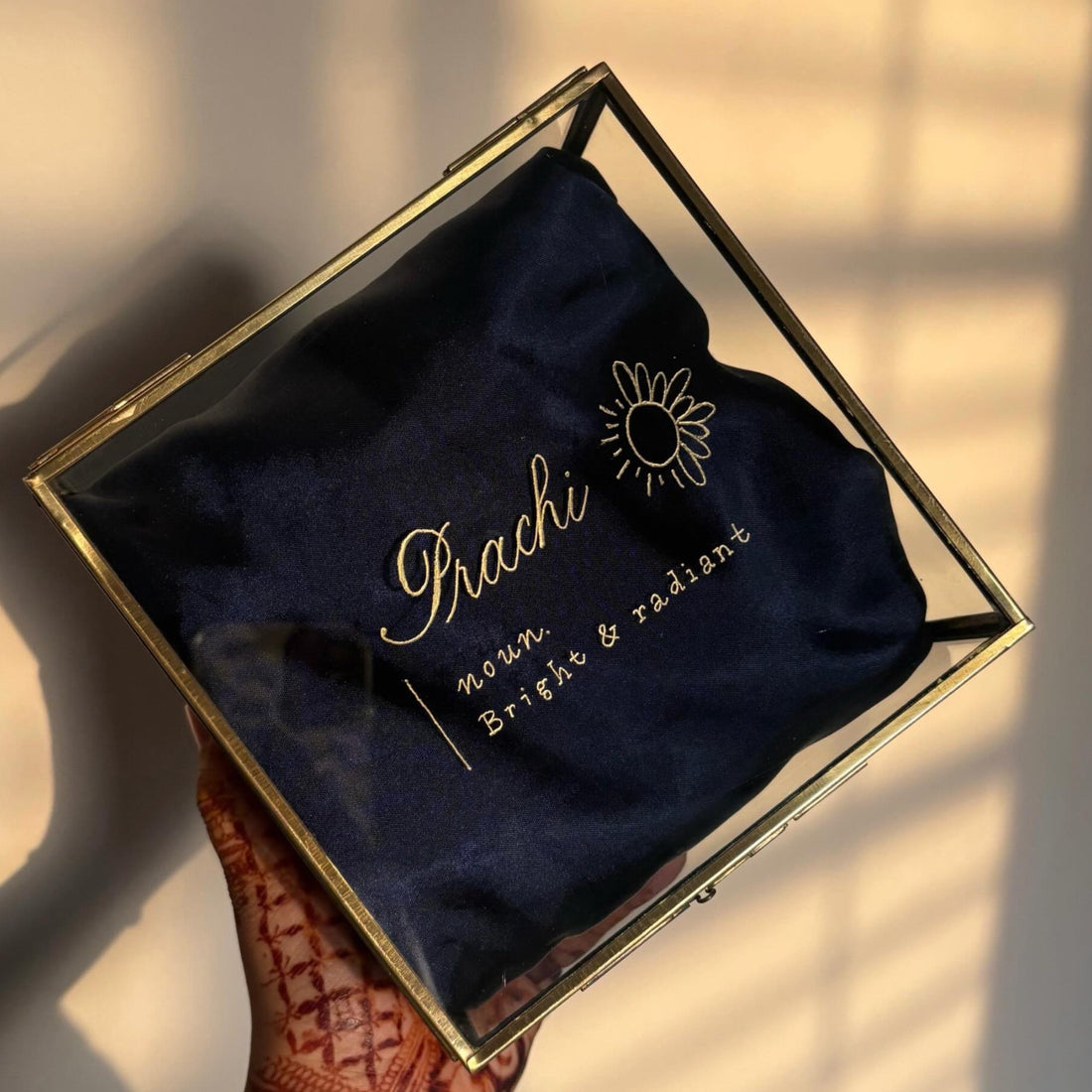 Engraved jewellery  Box