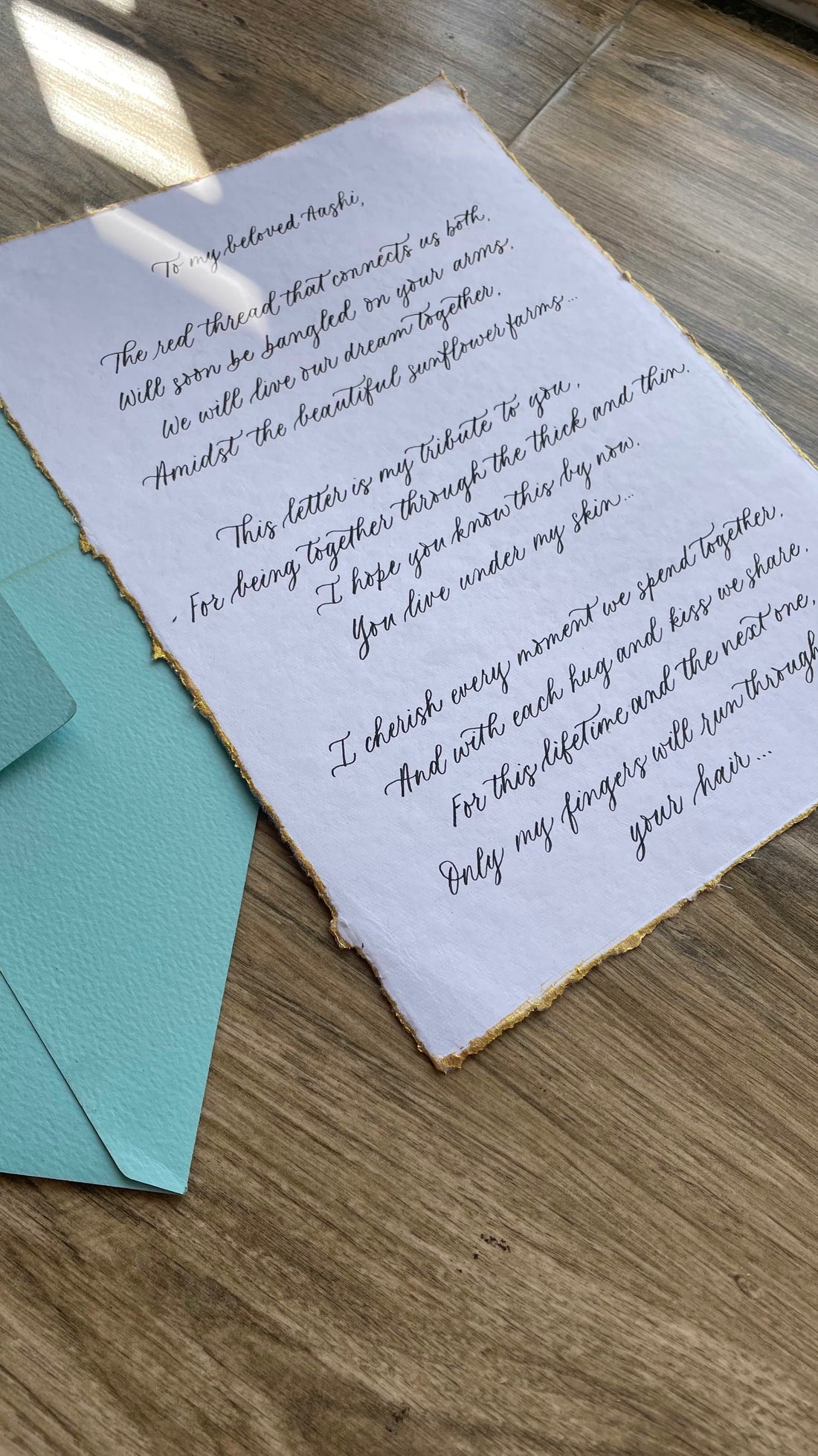 Letter in Envelope