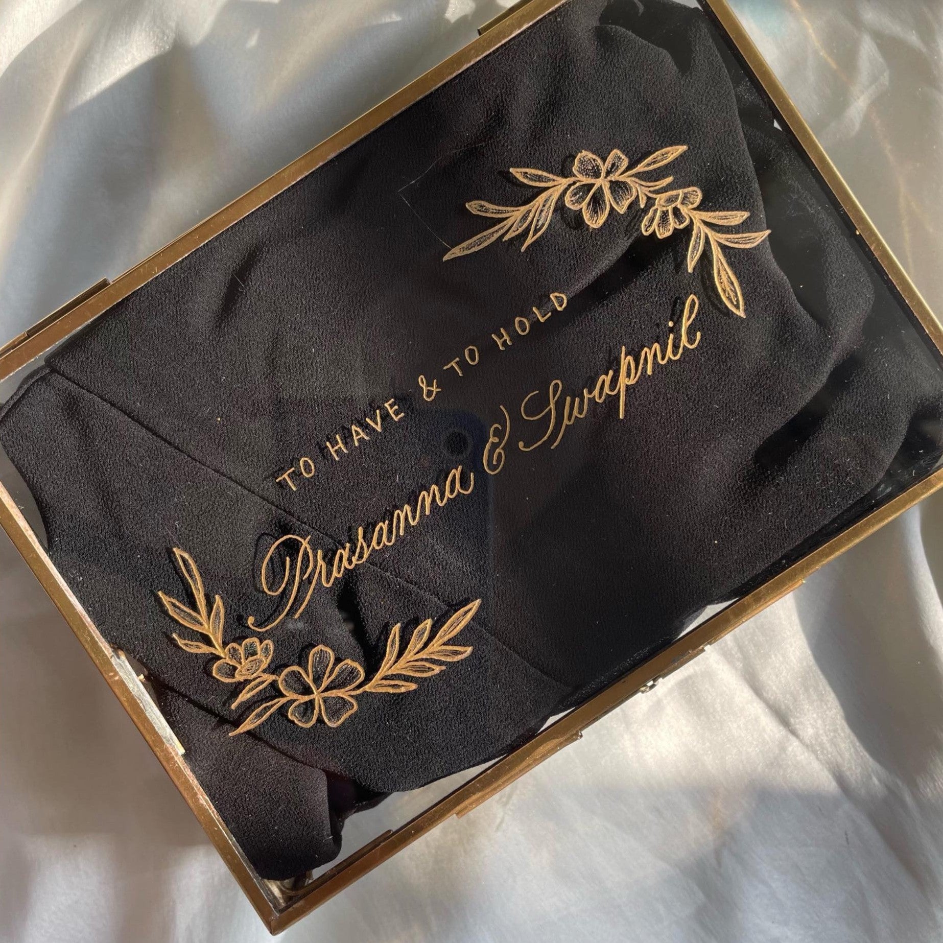 Engraved jewellery  Box