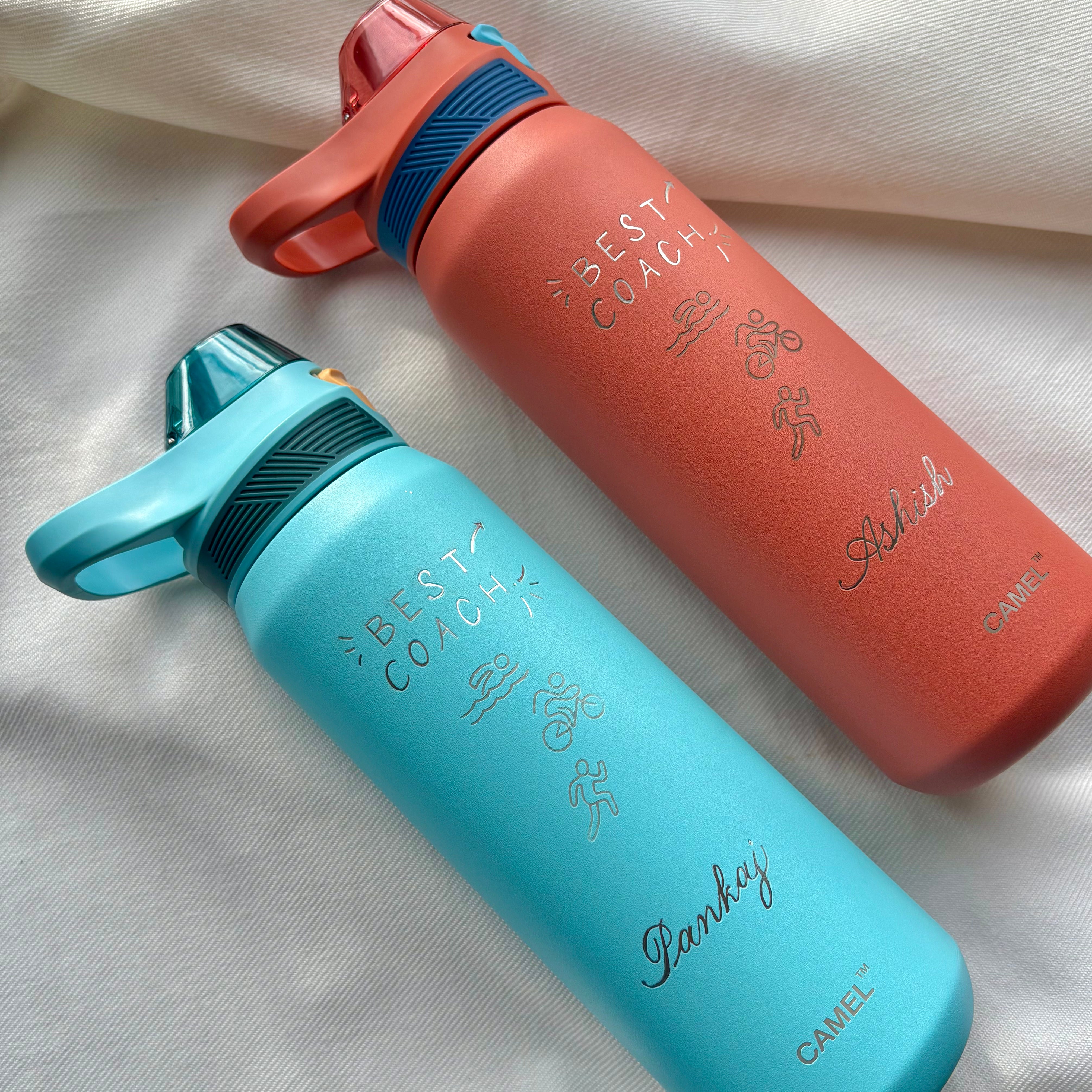 Metallic waterbottles